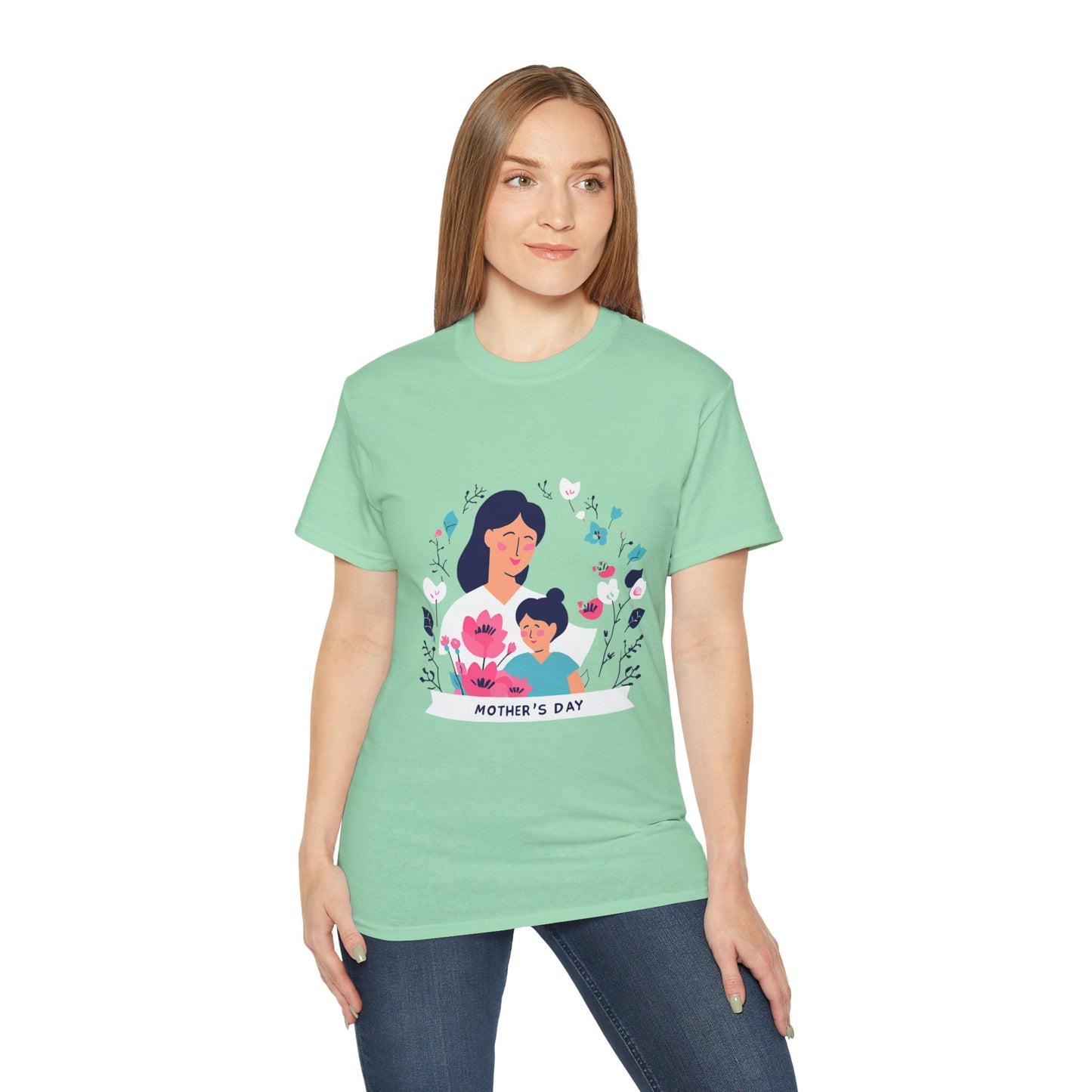 Unisex Floral Tee - Mother's Day