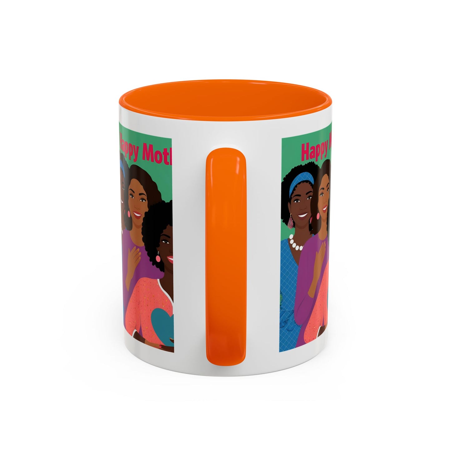 Coffee Mug – Pink Floral Accent