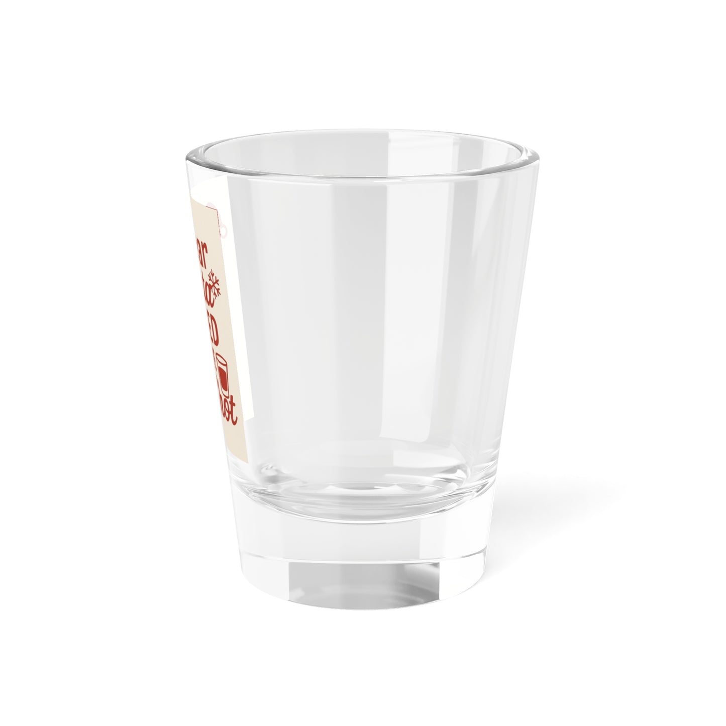 Santa Holiday Shot Glass