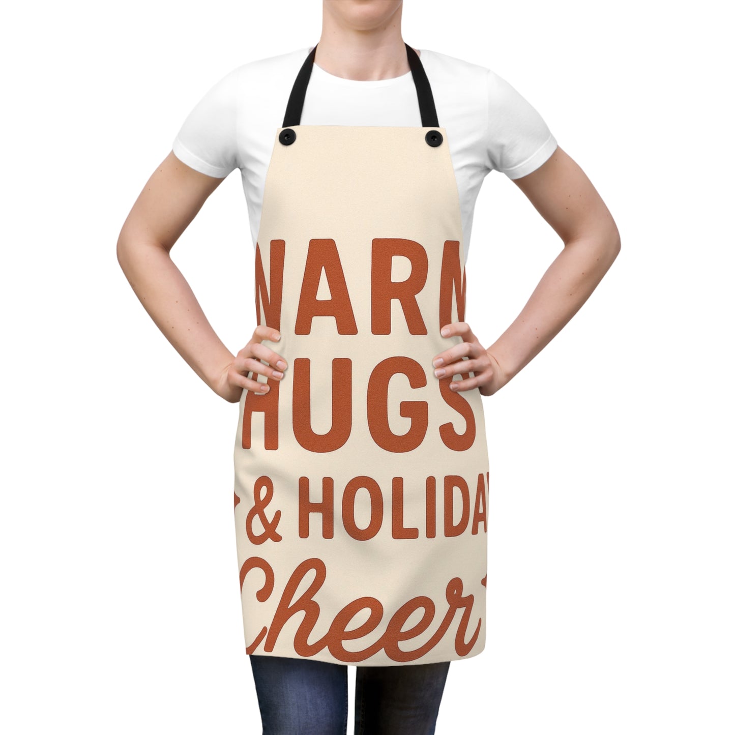 Warm Hugs Christmas Apron