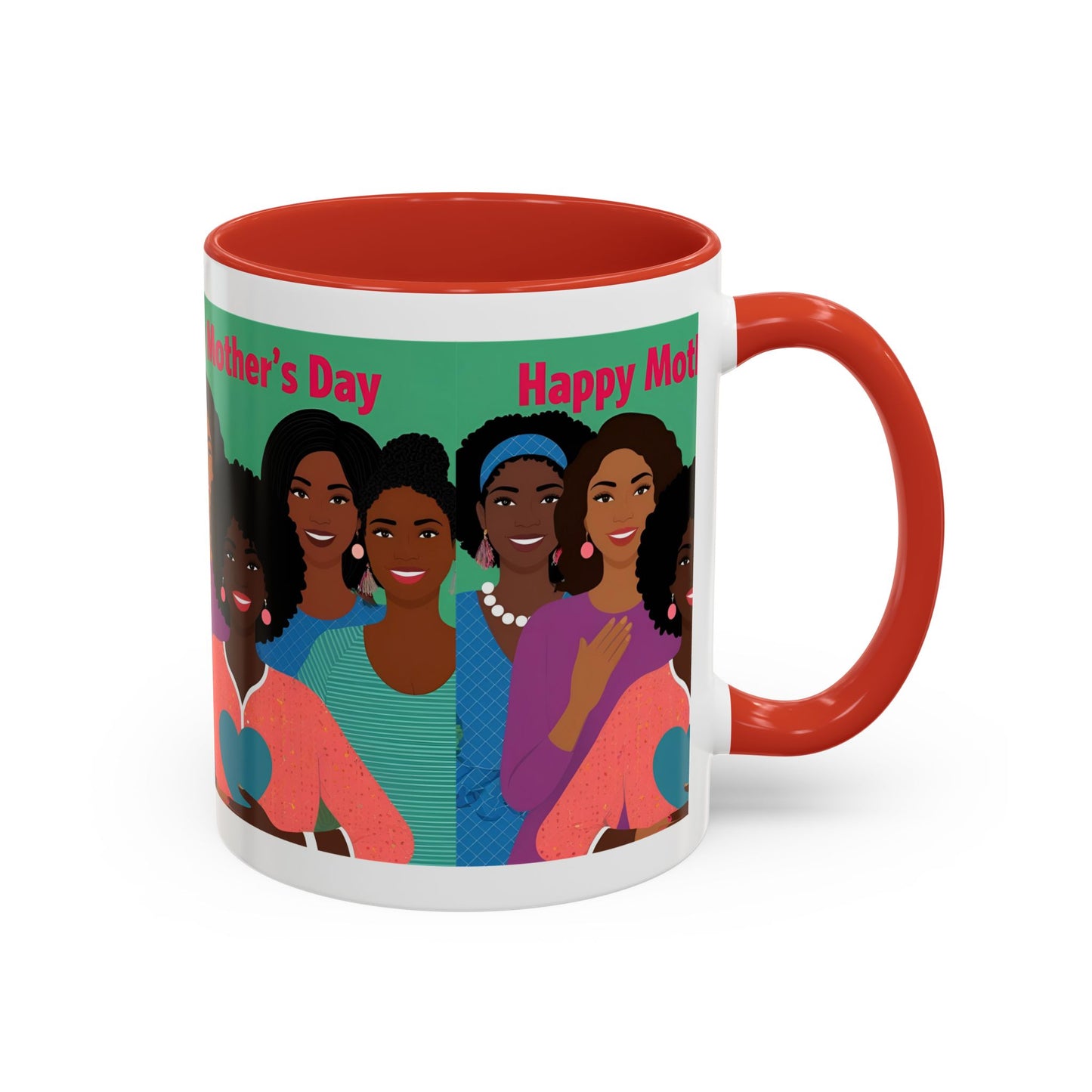 Coffee Mug – Pink Floral Accent