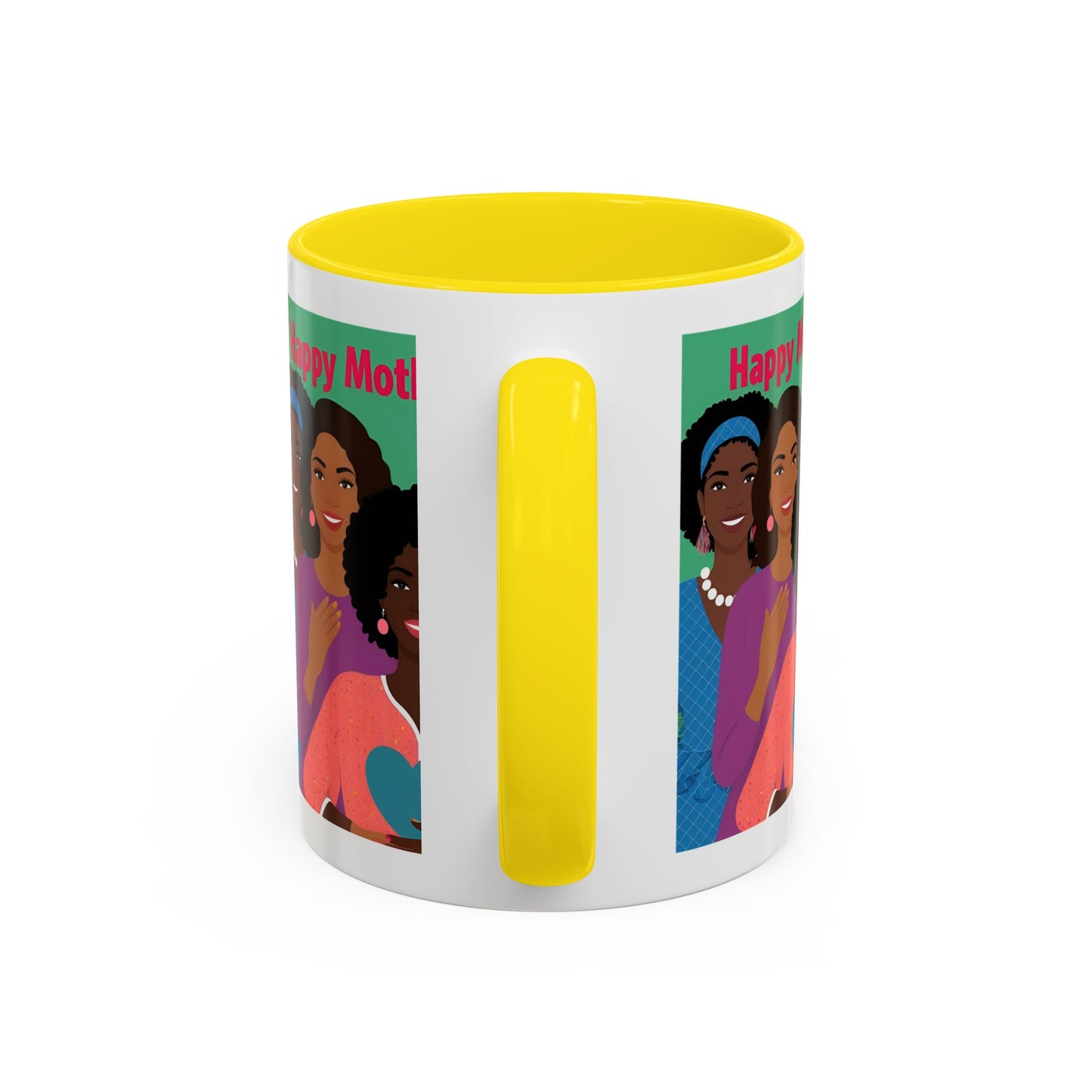 Coffee Mug – Pink Floral Accent