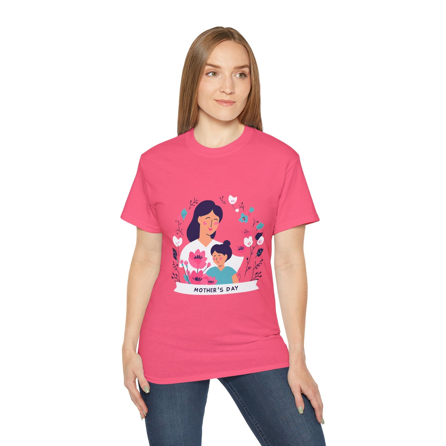Unisex Floral Tee - Mother's Day