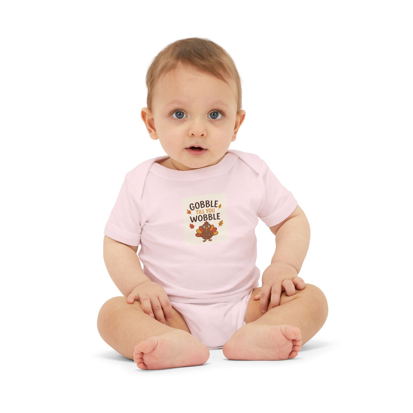 Infant Jersey One Piece Body Suit - Gobble Tell You Wobble