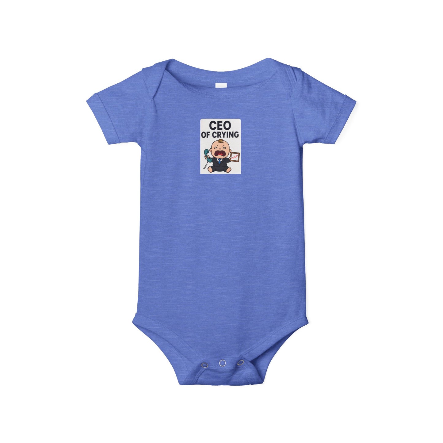 Infant Jersey One Piece Body Suit - CEO of Crying