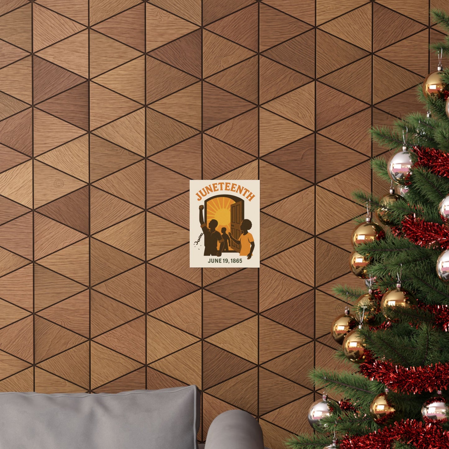 Matte Vertical Poster - Juneteenth