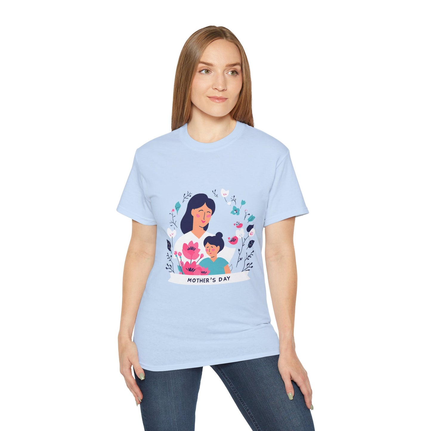 Unisex Floral Tee - Mother's Day