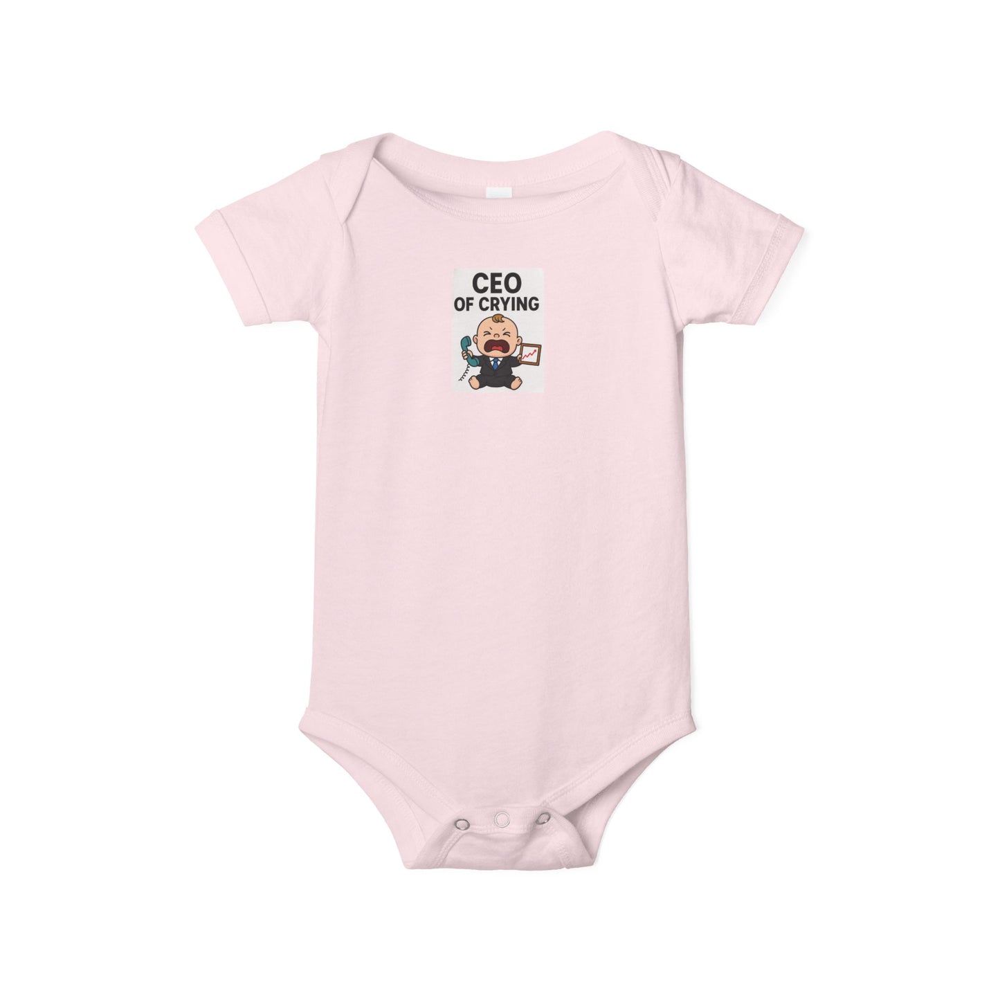 Infant Jersey One Piece Body Suit - CEO of Crying