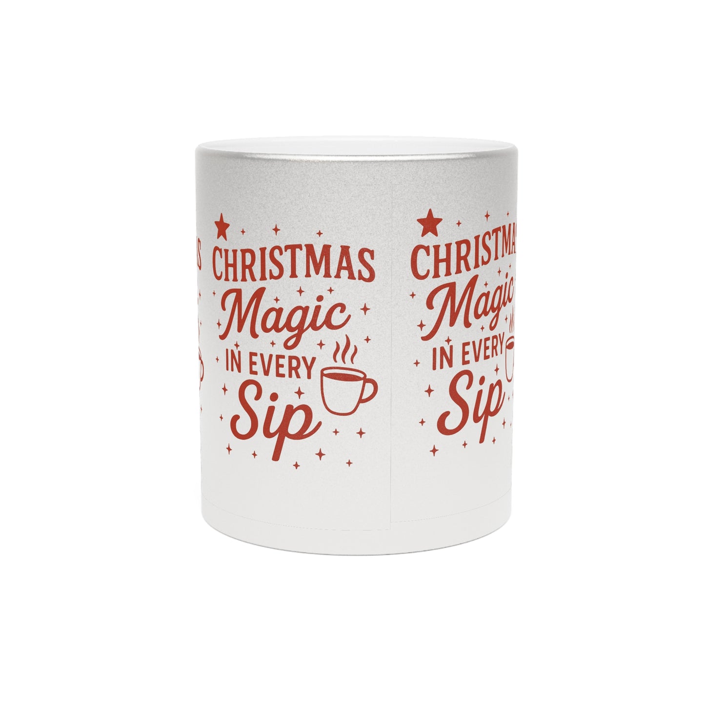 Metallic Christmas Magic Mug