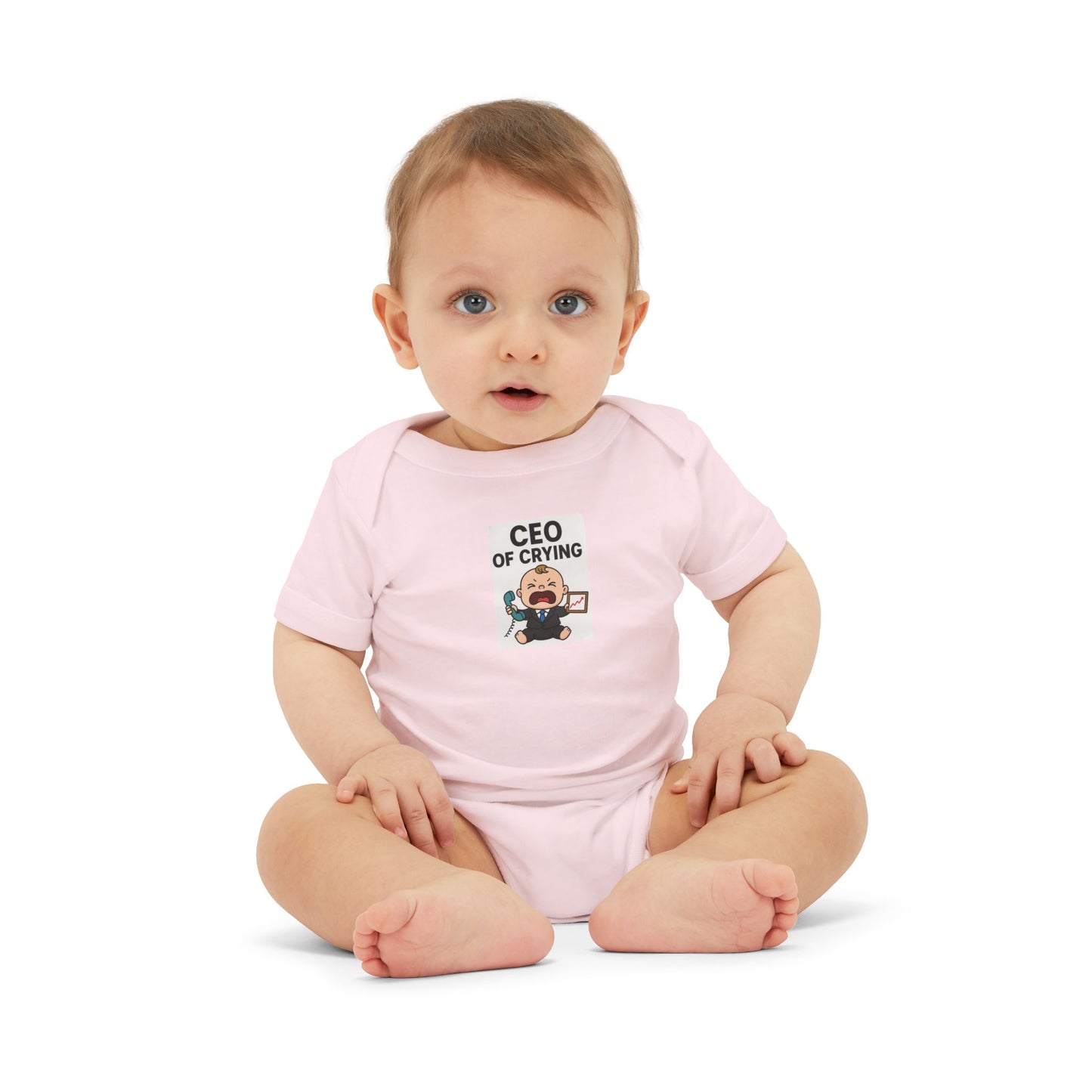 Infant Jersey One Piece Body Suit - CEO of Crying