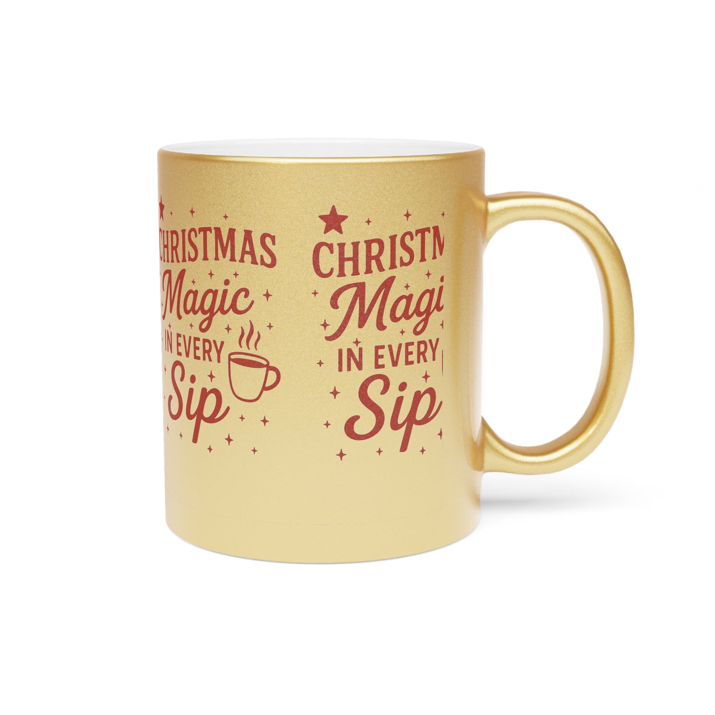 Metallic Christmas Magic Mug
