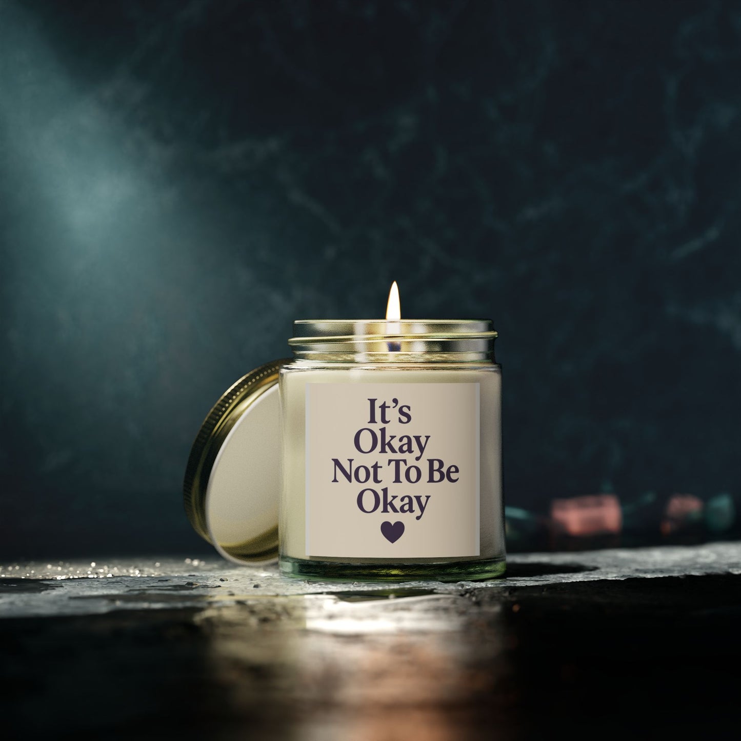 Scented Candle for Self-Care & Relaxation
