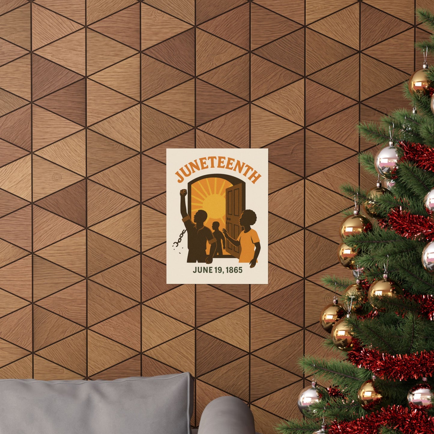 Matte Vertical Poster - Juneteenth