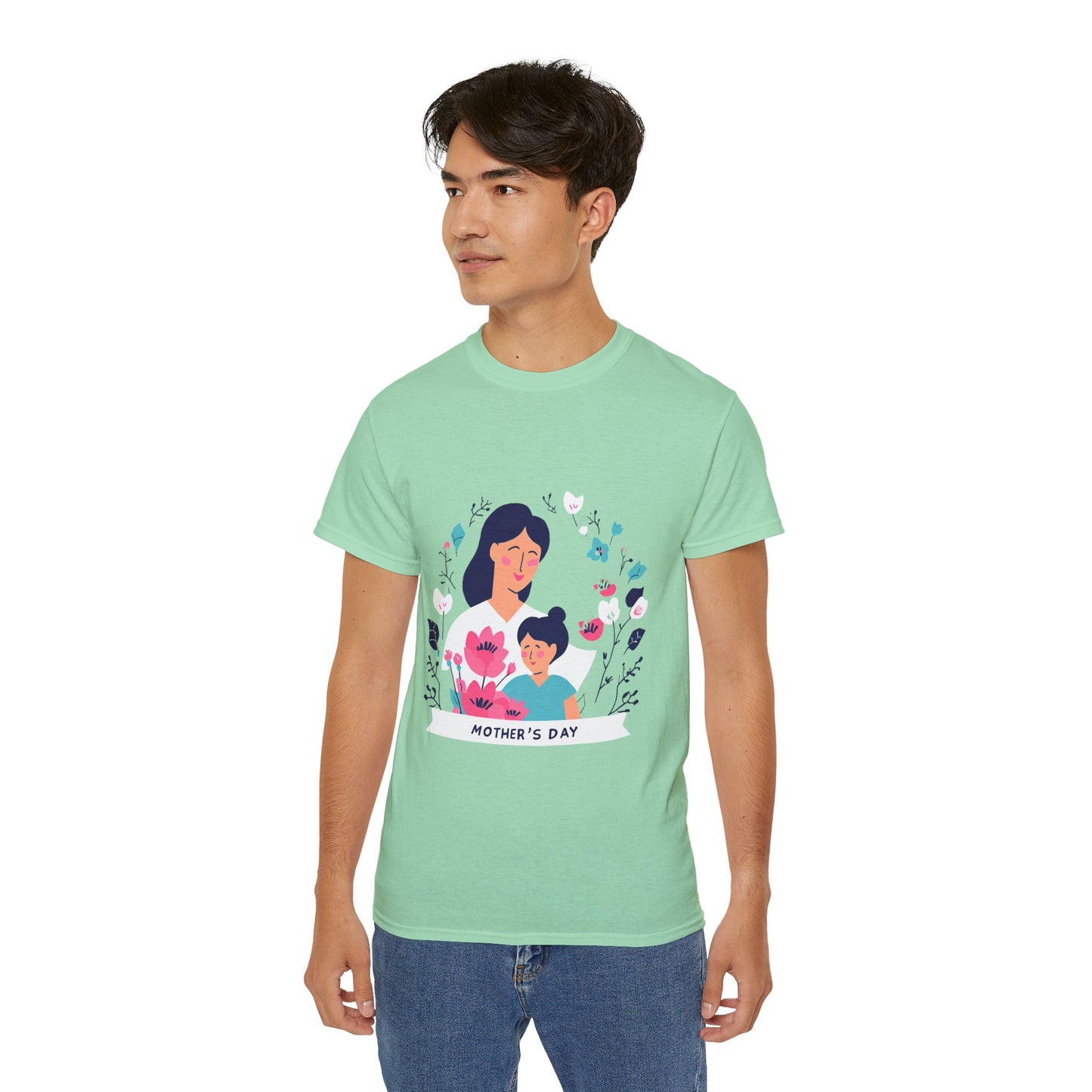 Unisex Floral Tee - Mother's Day