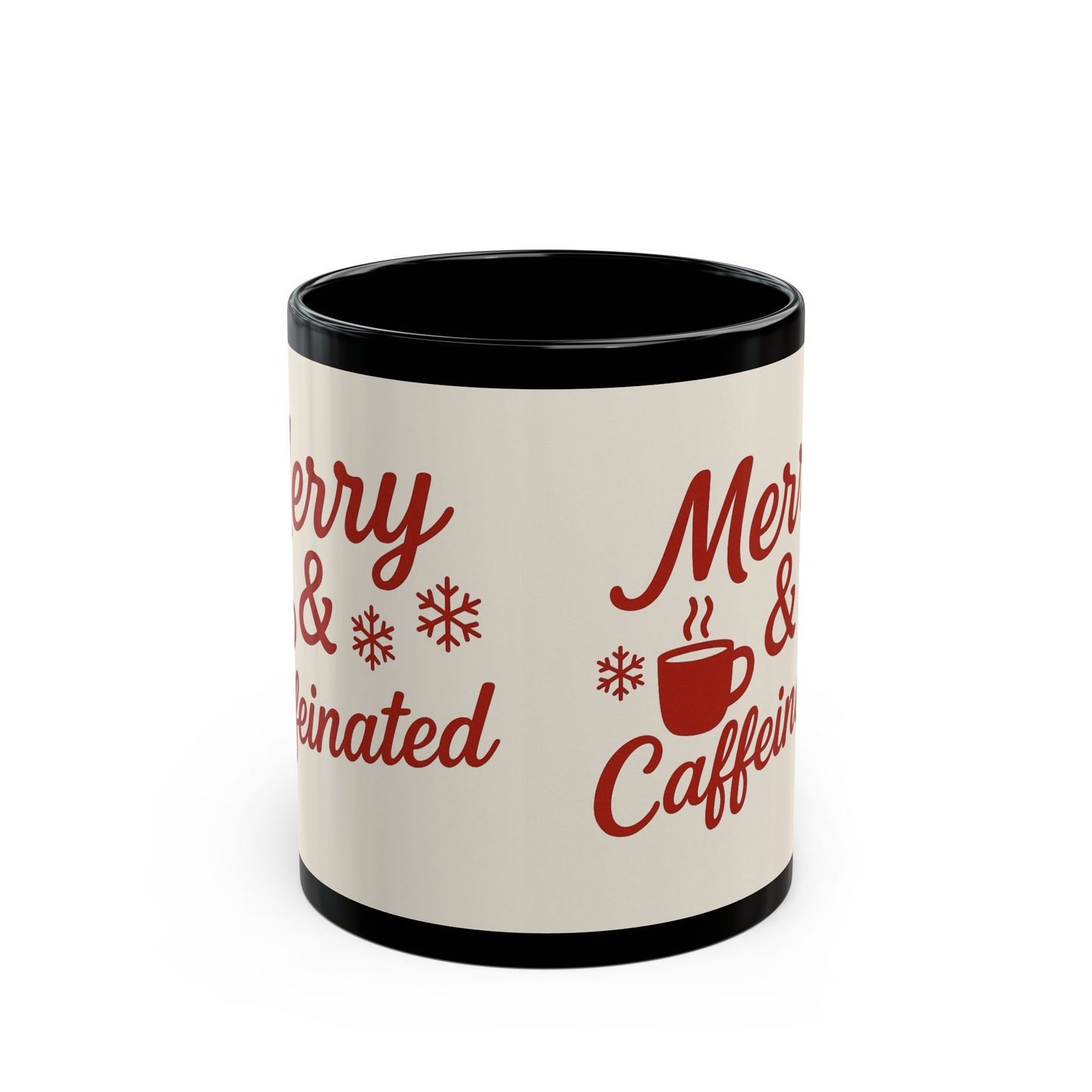 Merry & Caffeinated Holiday Mug