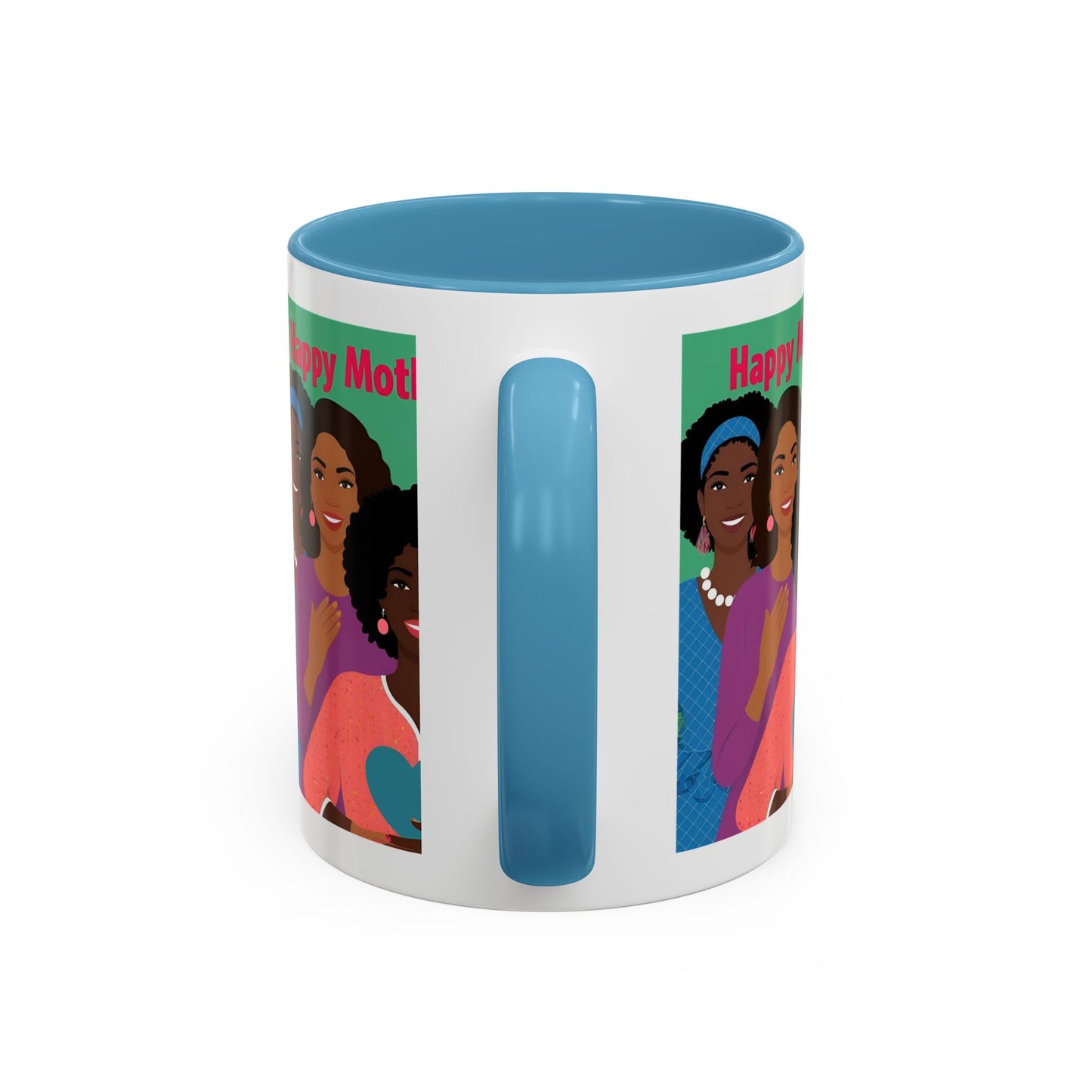 Coffee Mug – Pink Floral Accent