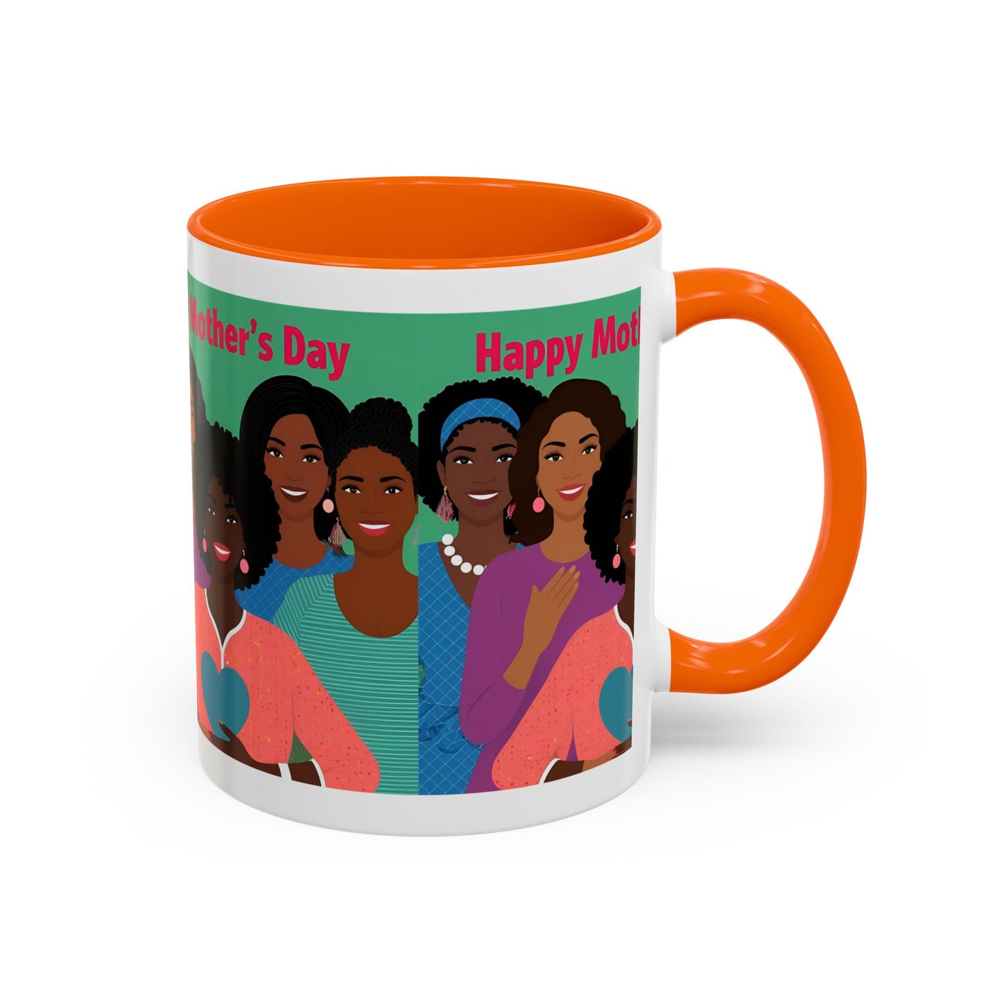 Coffee Mug – Pink Floral Accent