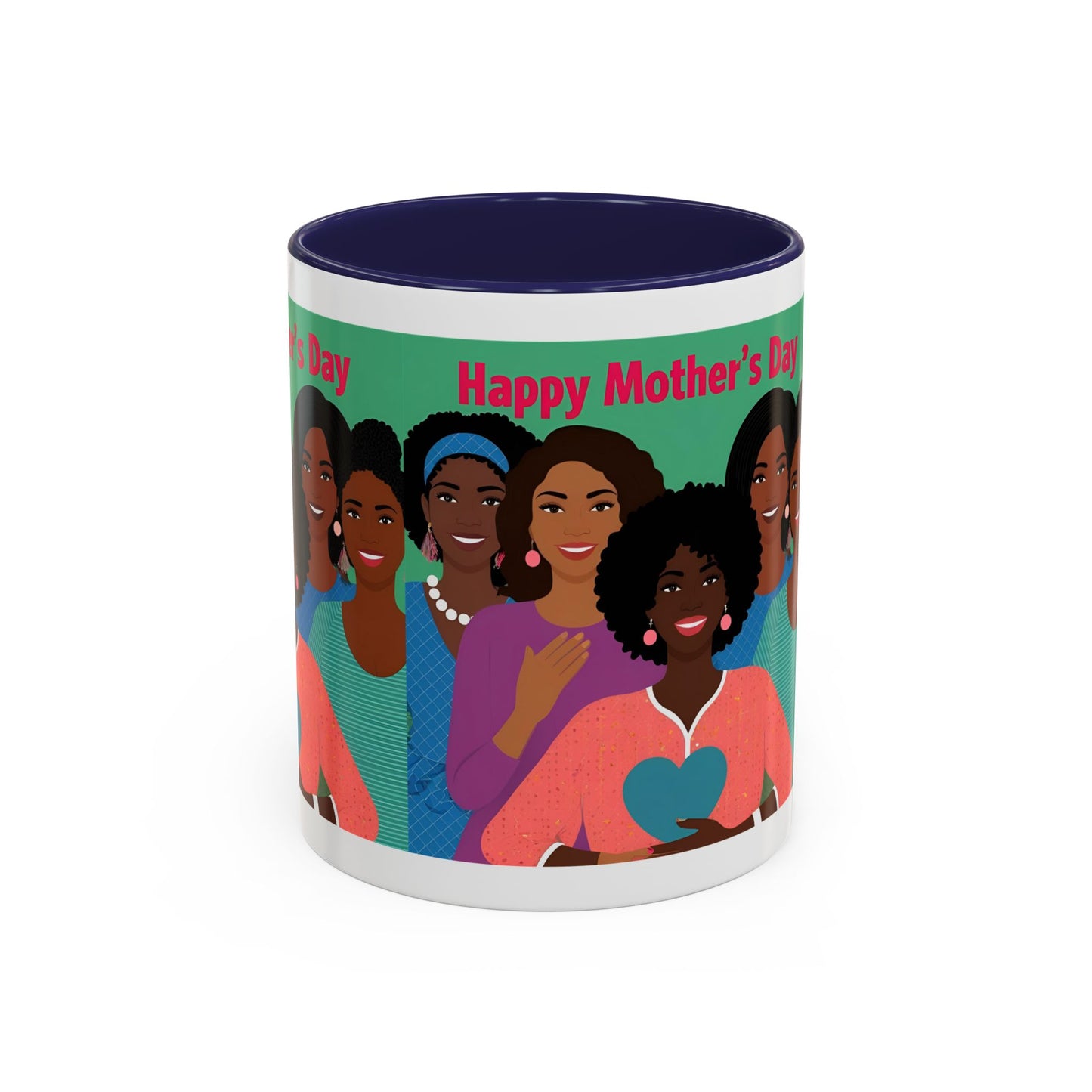 Coffee Mug – Pink Floral Accent