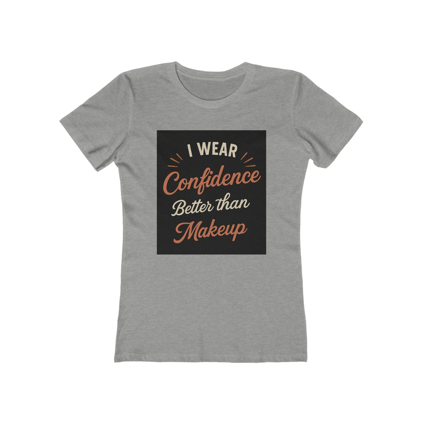 Confidence Boost Women's Tee, Empowering Graphic T-Shirt, Self Love Boyfriend Shirt, Positive Affirmation Top, Gift for Her, Inspirational