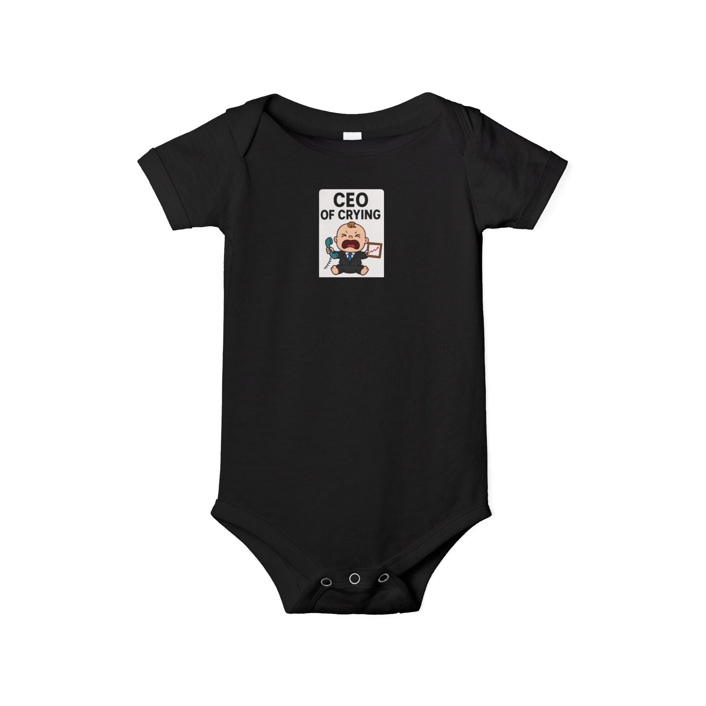 Infant Jersey One Piece Body Suit - CEO of Crying