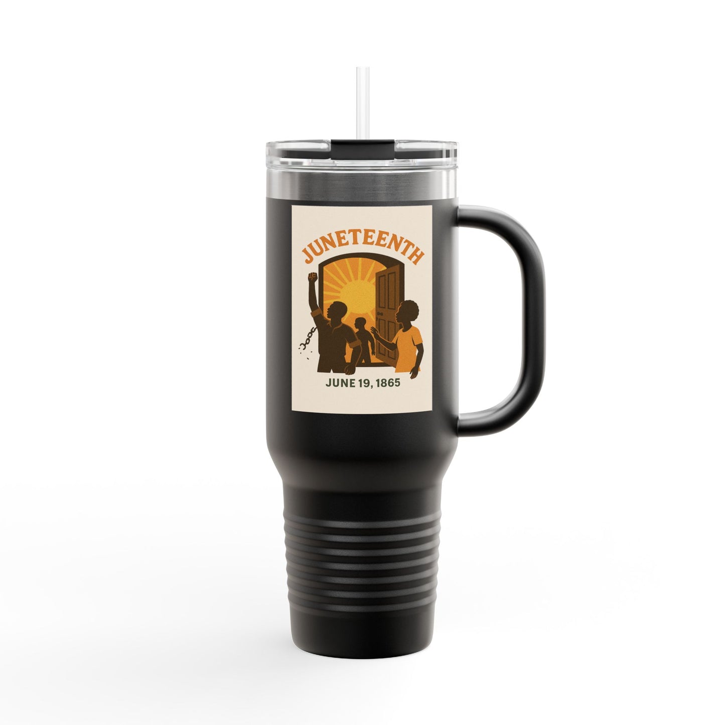 Insulated Travel Mug - Juneteenth