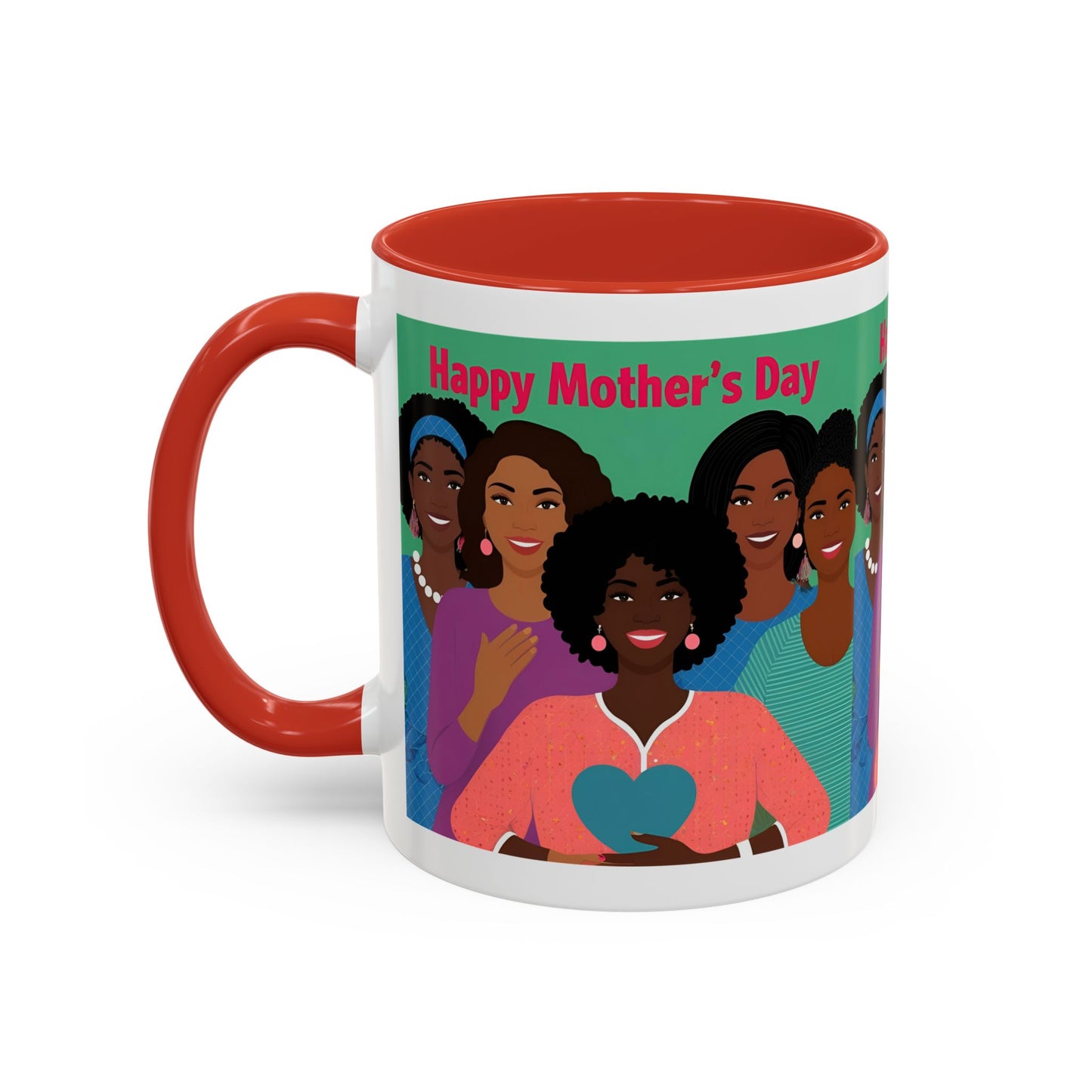 Coffee Mug – Pink Floral Accent