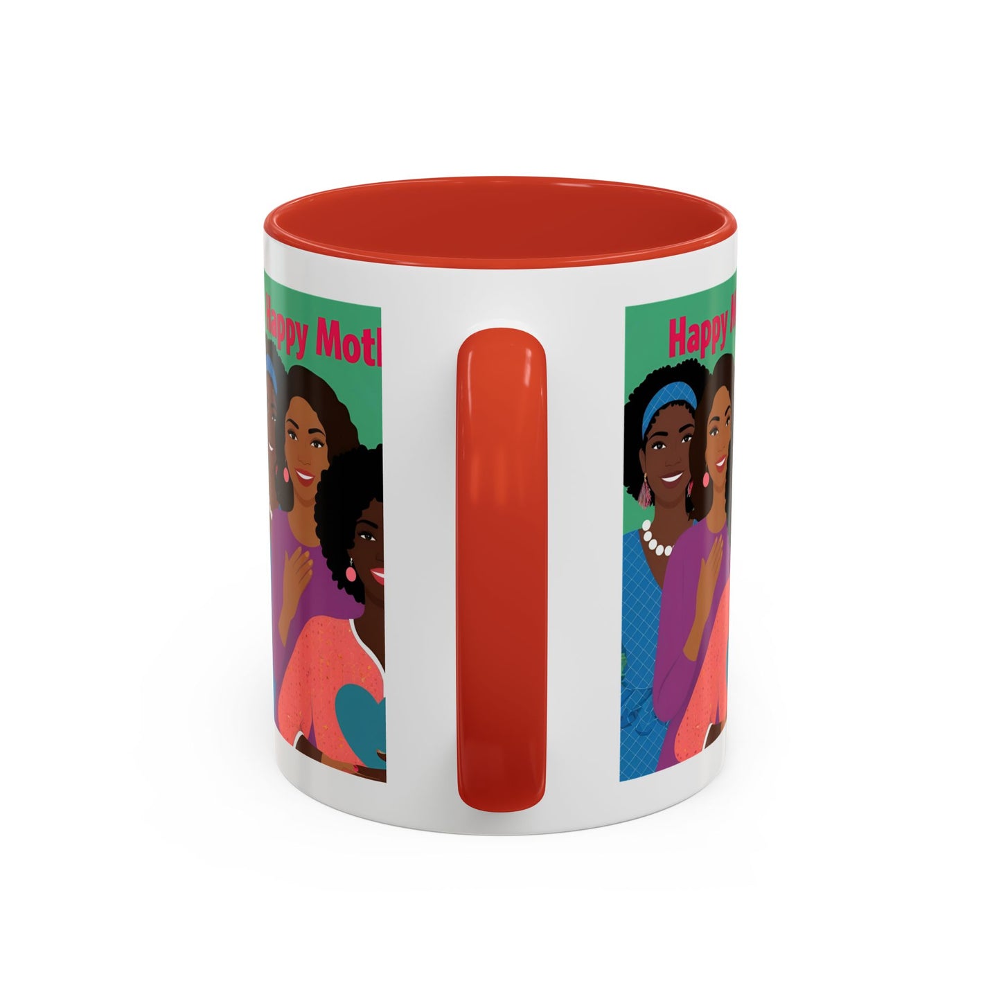 Coffee Mug – Pink Floral Accent