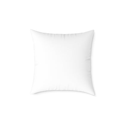 Square Poly Canvas Pillow - Happy Mother's