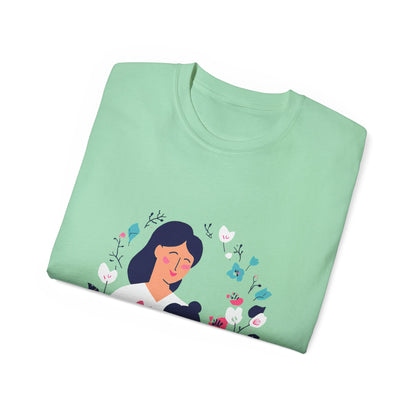 Unisex Floral Tee - Mother's Day