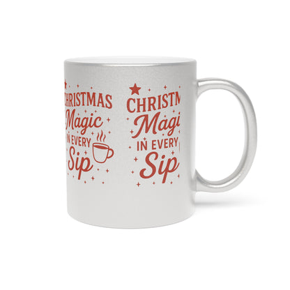 Metallic Christmas Magic Mug