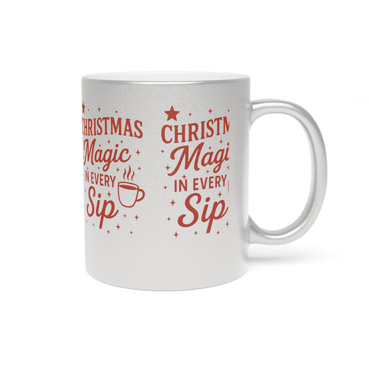 Metallic Christmas Magic Mug