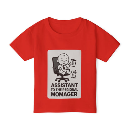 Funny Toddler T-Shirt - Assistant to the Regional Momager