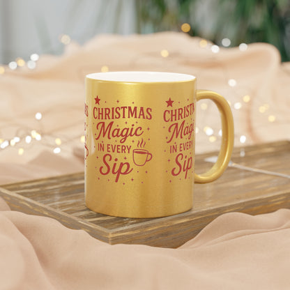 Metallic Christmas Magic Mug