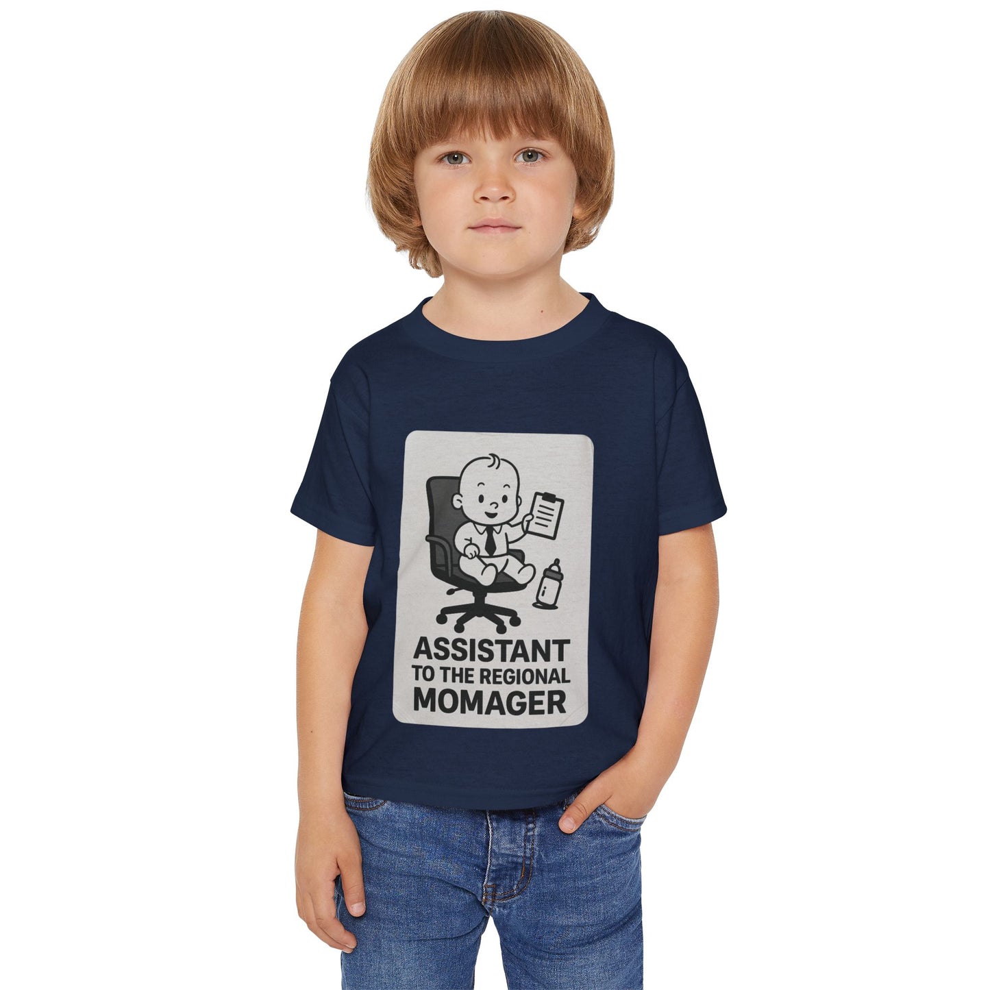 Funny Toddler T-Shirt - Assistant to the Regional Momager