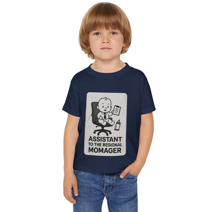 Funny Toddler T-Shirt - Assistant to the Regional Momager
