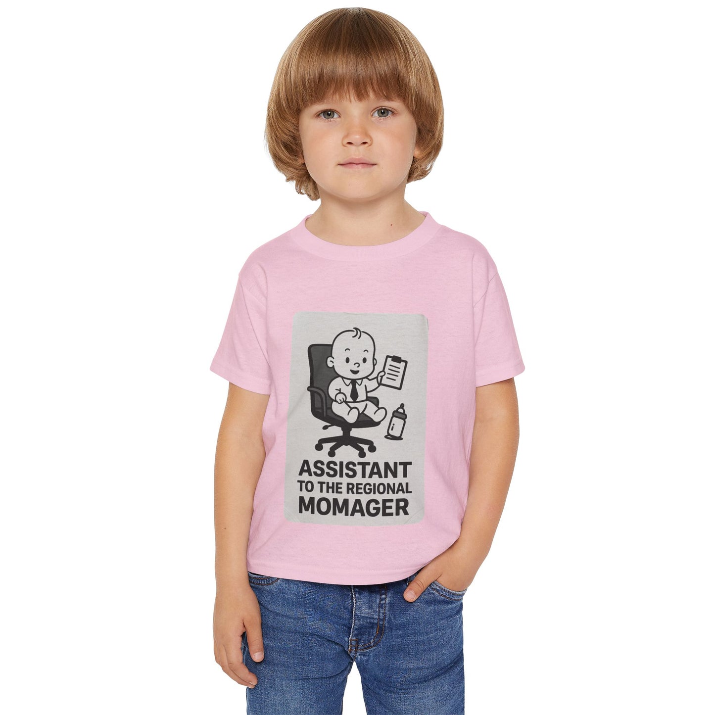 Funny Toddler T-Shirt - Assistant to the Regional Momager