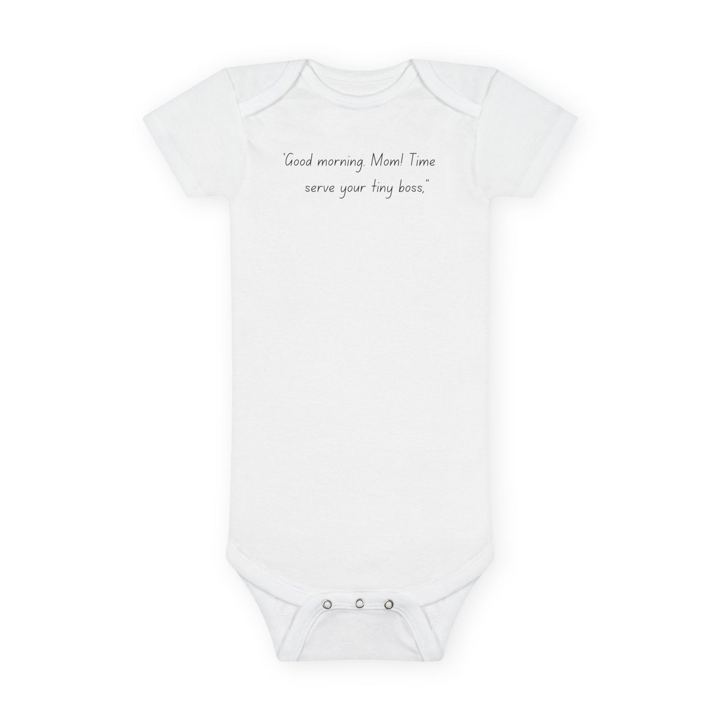 Baby Onesie – Mommy's Morning Routine