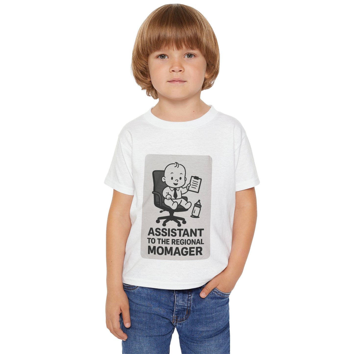 Funny Toddler T-Shirt - Assistant to the Regional Momager
