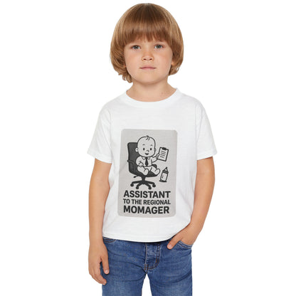 Funny Toddler T-Shirt - Assistant to the Regional Momager