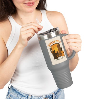Insulated Travel Mug - Juneteenth
