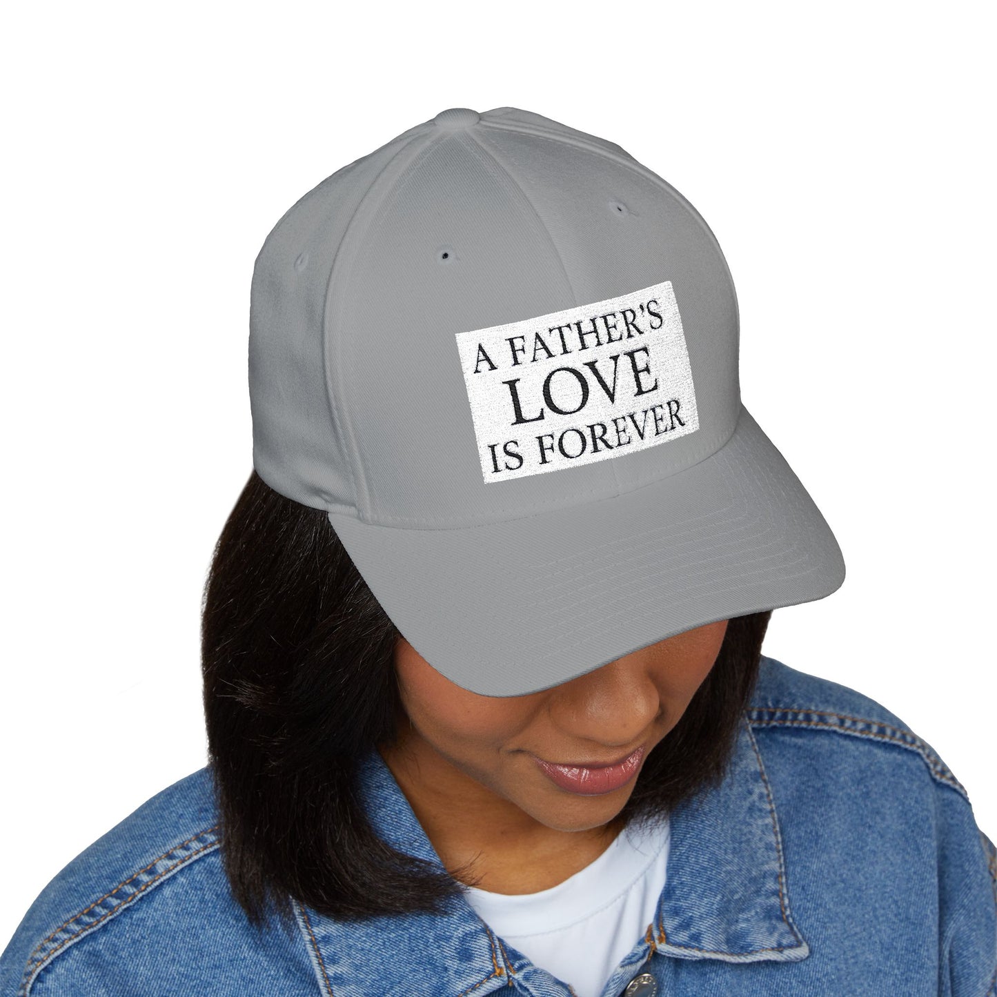 Structured Baseball Hat - A Father's Love Is Forever