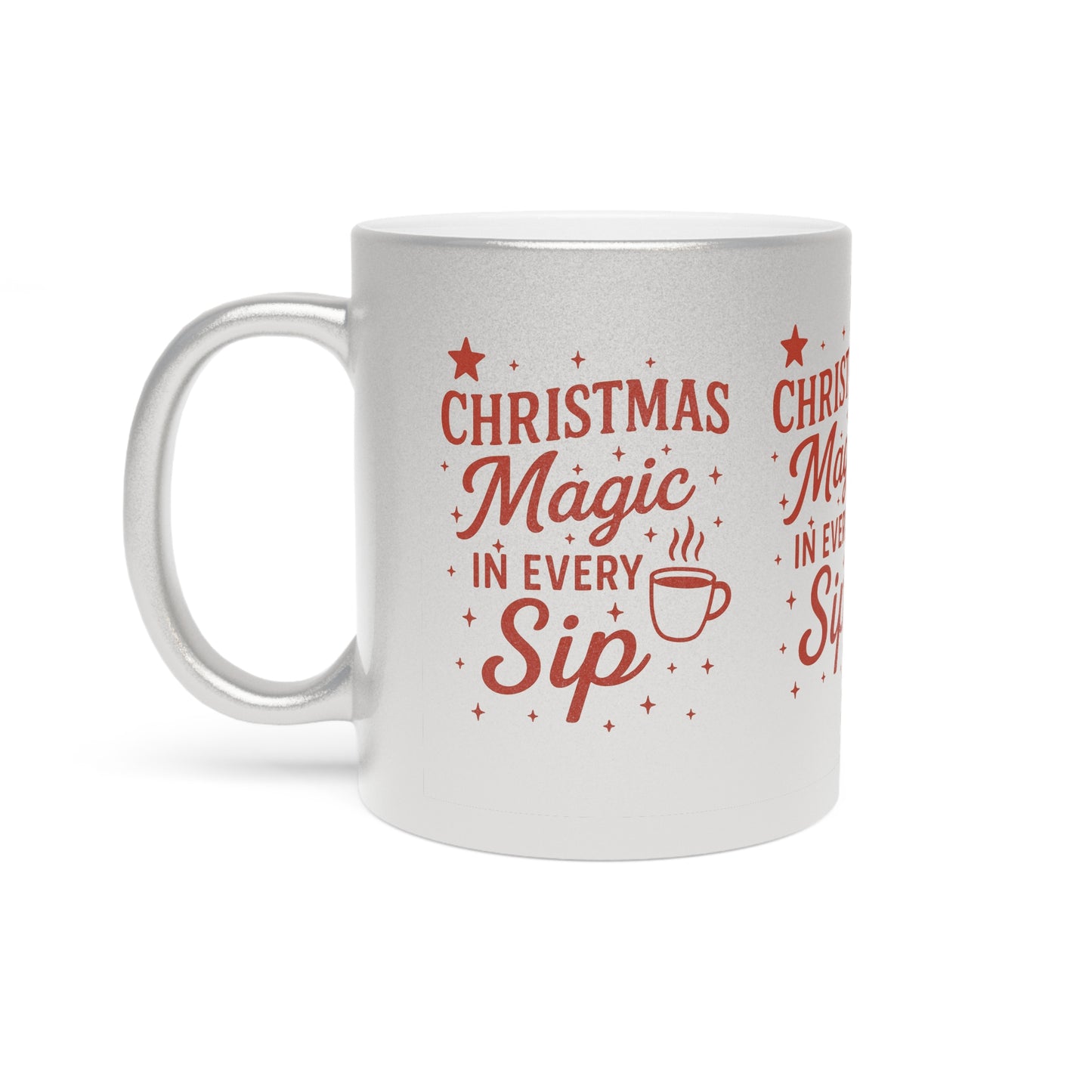 Metallic Christmas Magic Mug