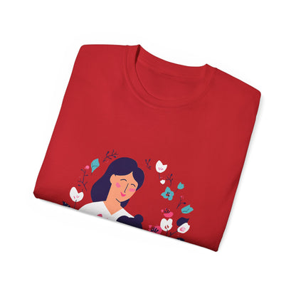 Unisex Floral Tee - Mother's Day