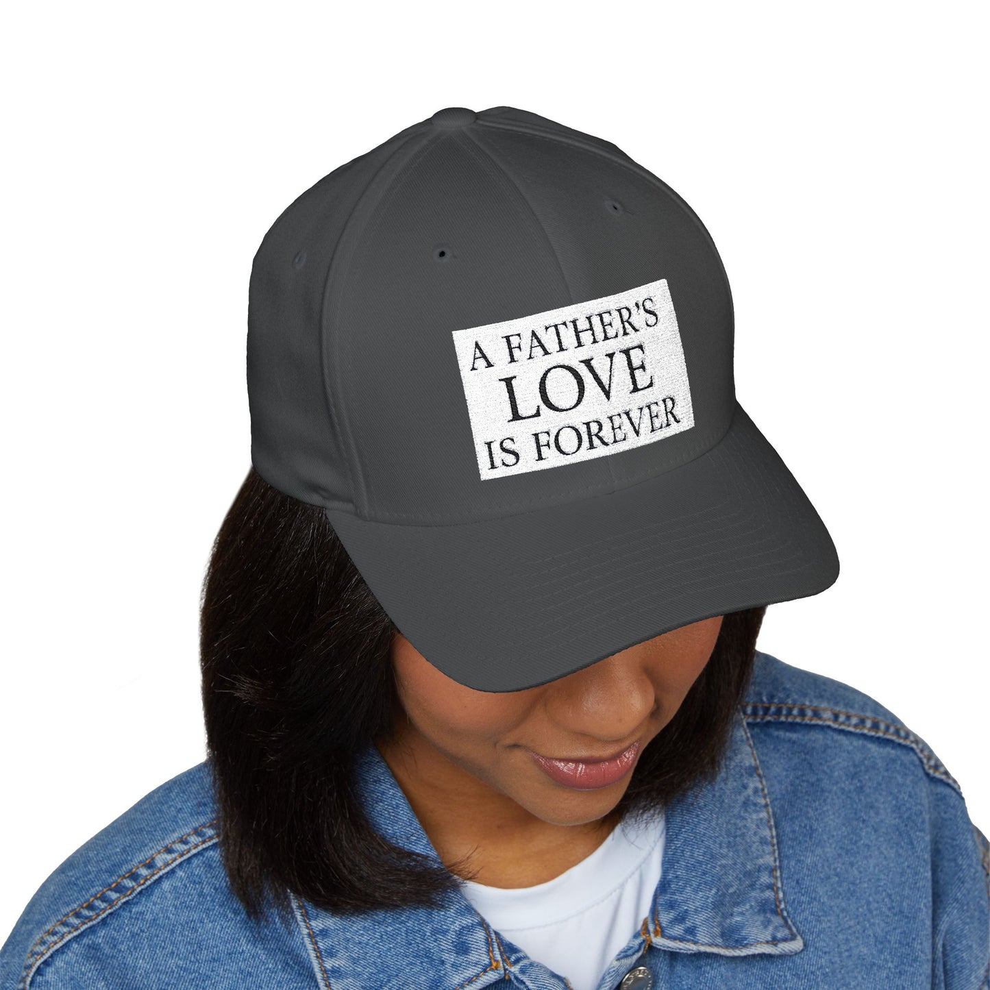 Structured Baseball Hat - A Father's Love Is Forever