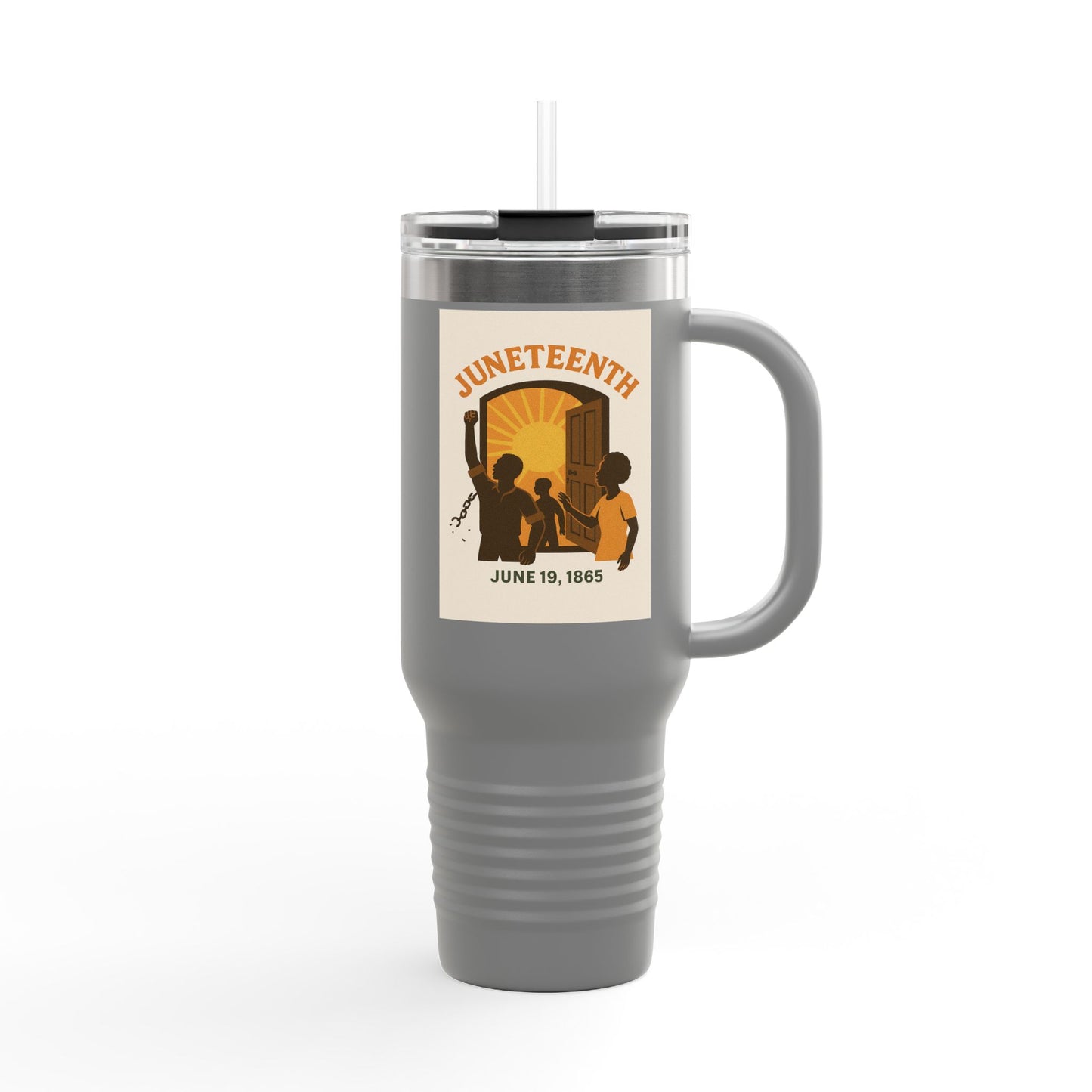 Insulated Travel Mug - Juneteenth