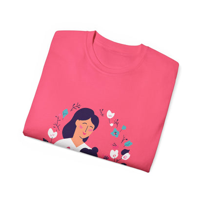 Unisex Floral Tee - Mother's Day