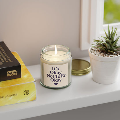 Scented Candle for Self-Care & Relaxation