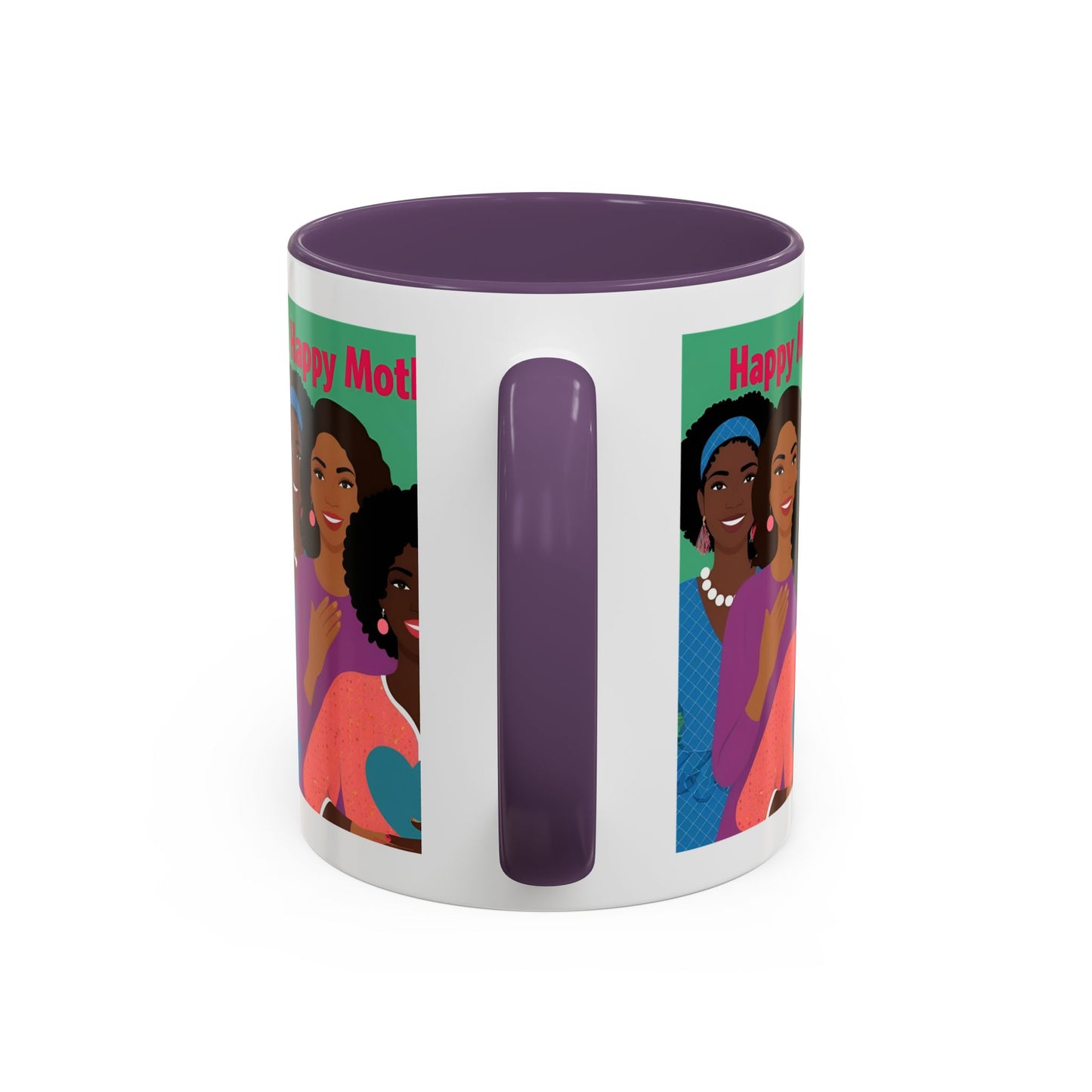 Coffee Mug – Pink Floral Accent