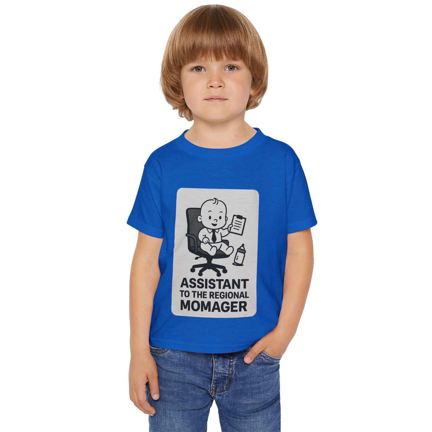 Funny Toddler T-Shirt - Assistant to the Regional Momager