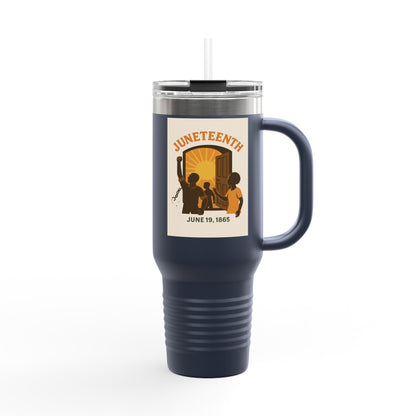 Insulated Travel Mug - Juneteenth
